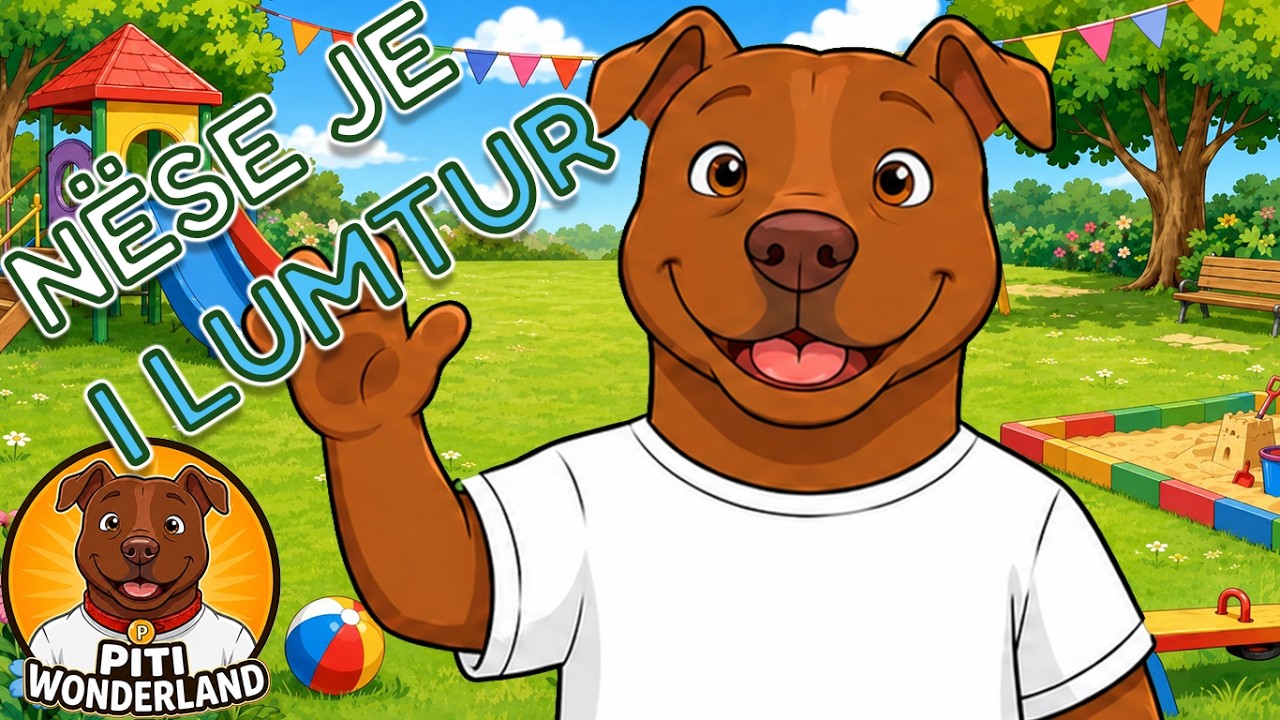 Nëse je i lumtur | If your're happy | Këngë për fëmijë | Piti Wonderland